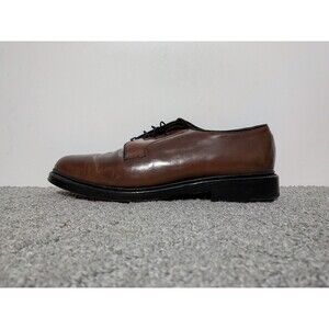 Allen Edmonds Leeds Cordovan Derby Dress Shoes Size 10.5 D Brown